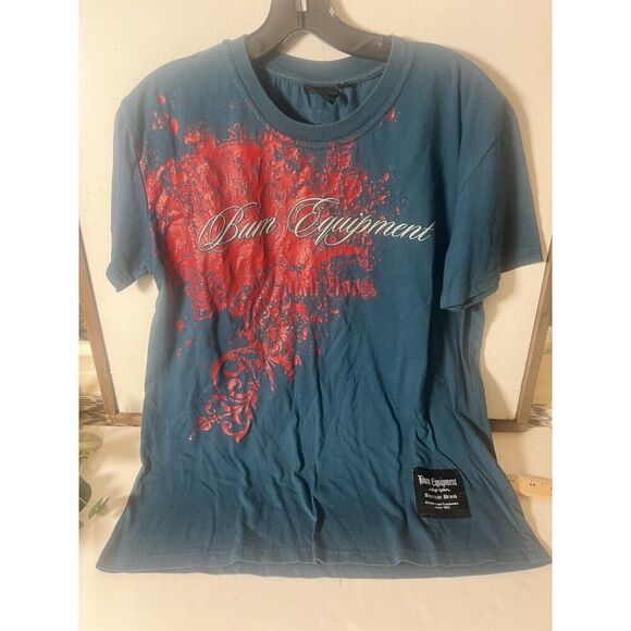 Vintage b.u.m. Equipment Graphic T Shirt, Large, Short Sleeve.          J - Picture 1 of 7